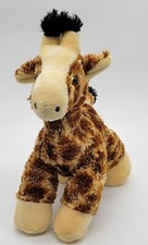 Aurora Gigi Giraffe Plush Beanbag Mini Stuffed Animal 8" Floppy Flopsie Soft Toy