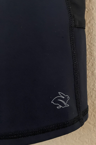 Rabbit Women's Speed Leggy Shorts Size Large Inseam 4" Athletic Pull On Running - Imagen 4 de 7