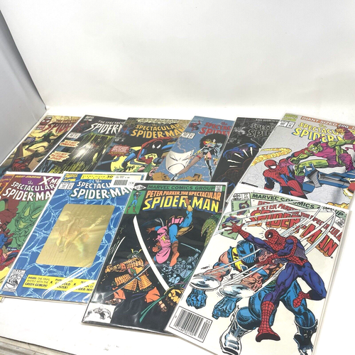 The Spectacular Spider-Man Lot 10 Comics #237 222 216 213 207 200 199 189 54 77 - Picture 2 of 12