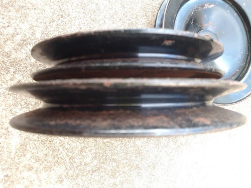 AMC/RAMBLER 1967/74 ALL 290 TO 401 V8s DUEL BELT GROVE EATON P/STEER PULLEY WEEP - Picture 10 of 24