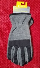 Men's Tek Gear, WarmTEK, Fleece  Nylon Touch Screen Compatable, Gloves, NWT S/M