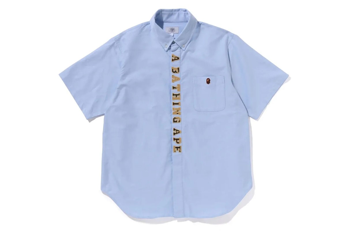 最初期 A Bathing Ape × Post ヒッコリーシャツ 最初期 A Bathing Ape × Post ヒッコリーシャツ
