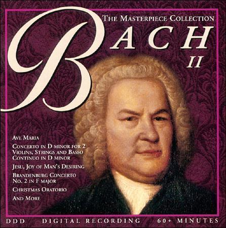 Masterpiece Collection: Bach 2 CD DISC ONLY #J259 - Picture 1 of 1