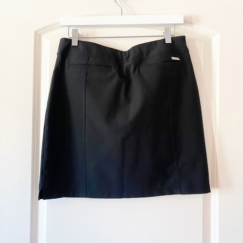 ADIDAS Women’s Adistar Black Golf Skort Sz Small Elastic Waist Built In Shorts - Picture 5 of 8