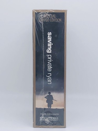 ORIGINAL FACTORY SEALED VHS TAPE SAVING PRIVATE RYAN SPECIAL LIMITED EDITION - Picture 4 of 6