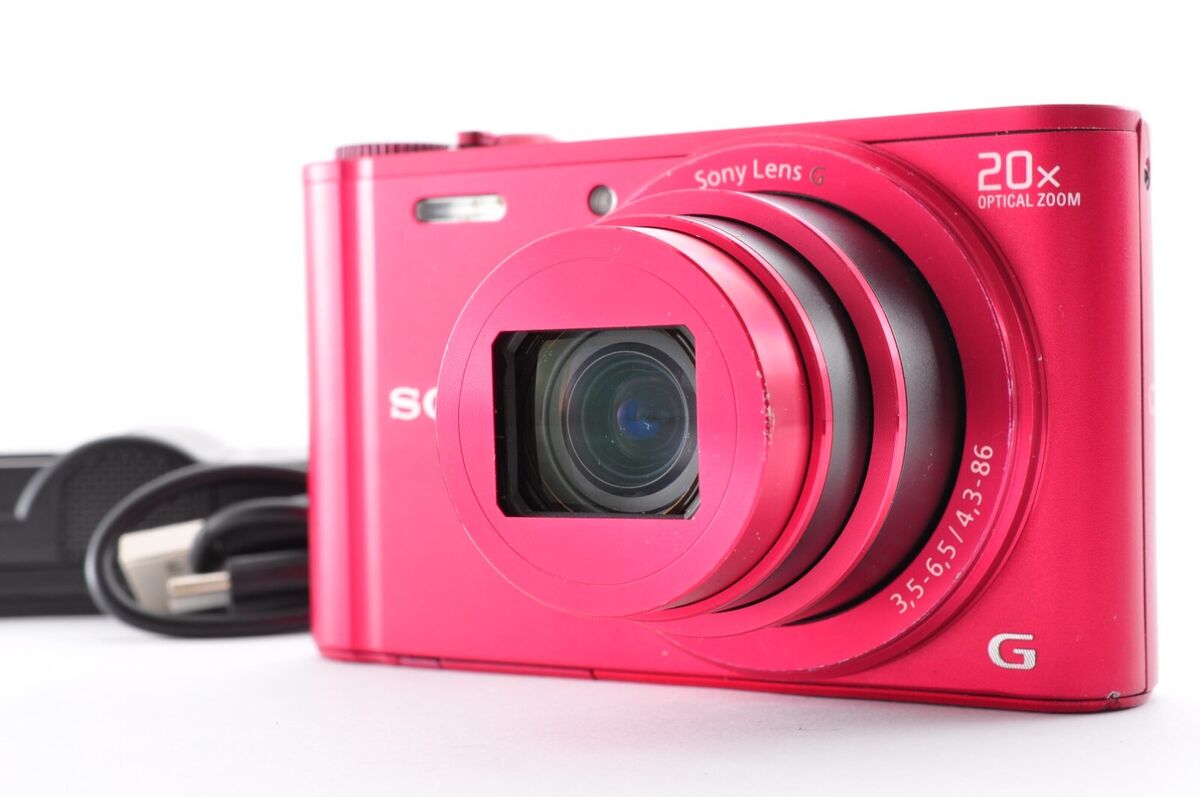 Sony Cyber Shot DSC-WX300 Red Excellent+ 18.2MP Compact Sony Cyber Shot DSC-WX300 Red Excellent+ 18.2MP Compact