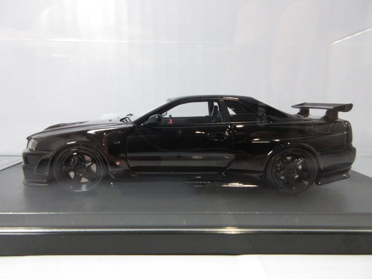 hpi MIRAGE 日産　スカイライン　GT-R V-spec（R34） Nissan Skyline GT-R V-Spec R34 Mirage 1/43 Limited Edition