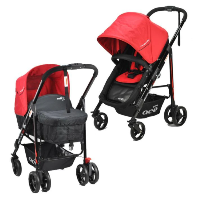 NEW Baby Ace Innova Stroller - Red
