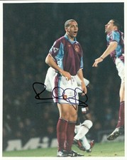 Rio Ferdinand Signed 10x8 Photo West Ham United Autograph Signature Hammers COA