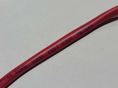 Belden Wire 6320FL 18/2C Solid Shielded Plenum Fire Alarm Cable FPLP Red /100ft - Picture 4 of 7