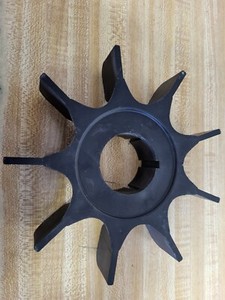 RELIANCE ELECTRIC MOTOR COOLING FAN. #70267 .  9 FINS