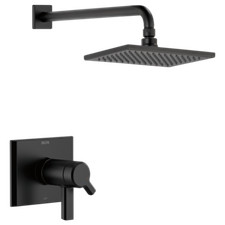 Delta Pivotal TempAssure Shower Trim Black-Certified Refurbished T17T299-BL-R