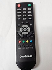 GENUINE GOODMANS LOW ENERGY FREVIEW DIGITAL TV RECEIVER REMOTE For GDB12X12