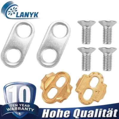 Fahrrad Pedal Cleats 2 Loch für Crankbrothers Eggbeater Pedalplatten Acid Mallet