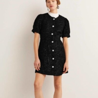 knee length dresses for ladies Nyla Black Mini Dress - US 8 main image 1