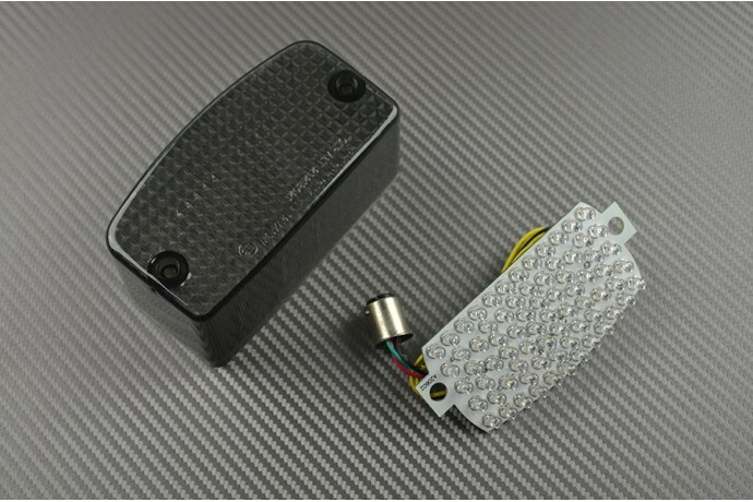 Feu arrière LED fumé clignotants moto Honda VF750C Magna 1994-2007 custom