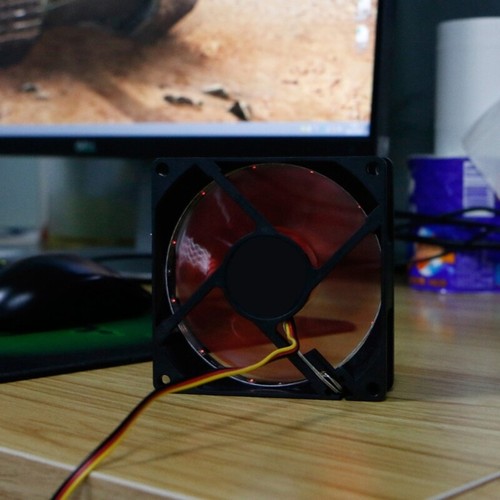 PC Cases Fans CPU Cooler Colorful Chassis Radiator System 90mm RGB Cooling Fan - Picture 6 of 17