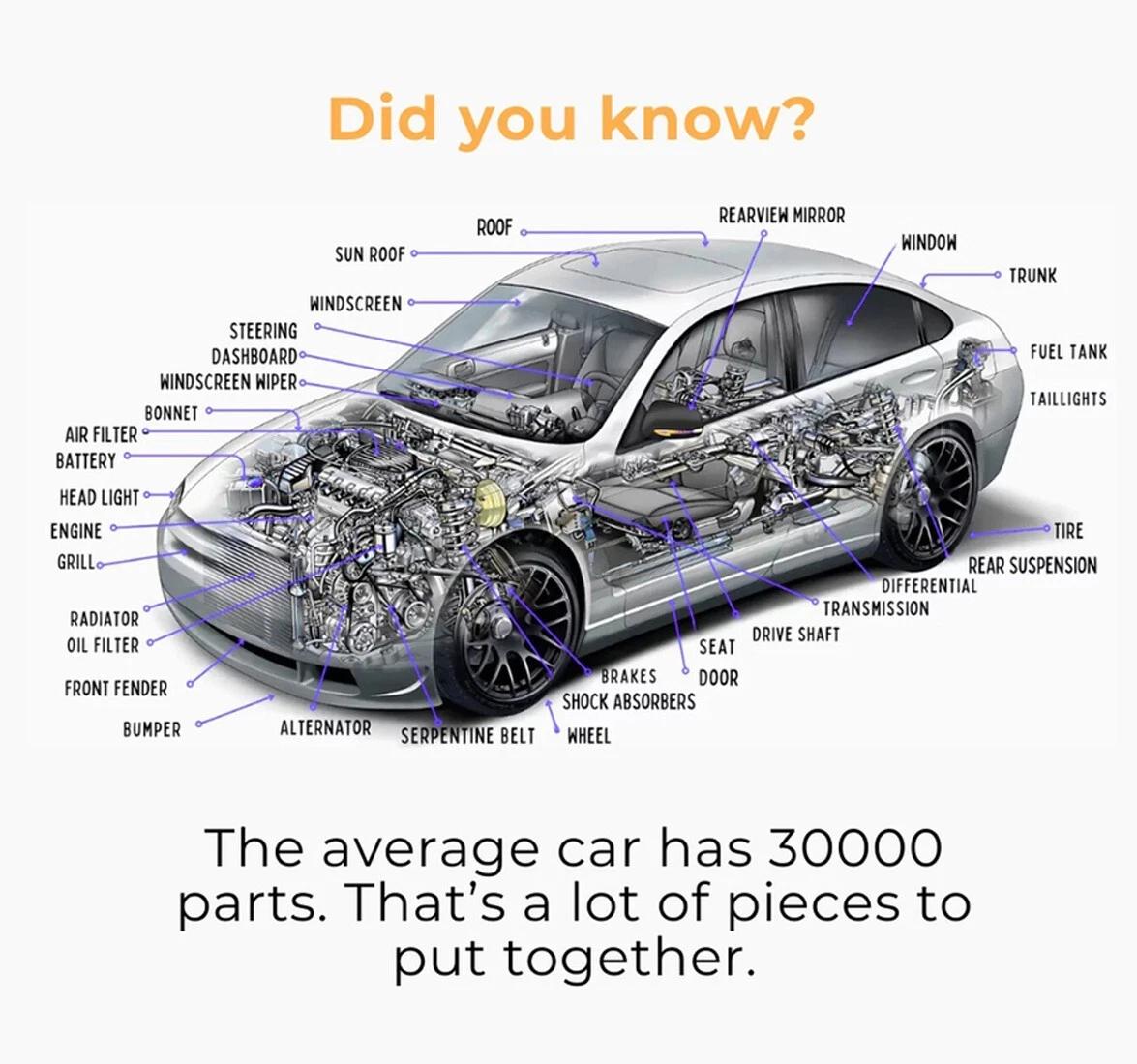 ABS Sensor 2-Polig Vorne Links | Für Alfa Romeo 156 1.6L-3.2L 1997-2006