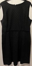 TALBOTS Dress Women’s Size 14P Little Black Dress Classic City Chic Preppy