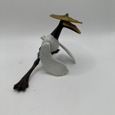 Kung Fu Panda Master Crane Figure McDonalds Happy Meal Toy 2008 Bird