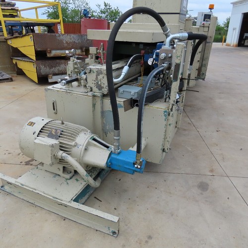 Maren 203-103 50Hp 230/460V Horizontal Trash Compactor Baler 24" x 13' - Picture 14 of 24