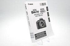 Canon EOS Rebel T6 1300D User Basic Instruction Manual Guide G668