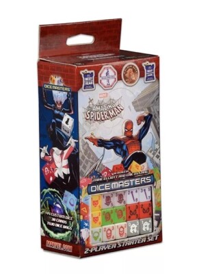 DICE MASTERS - 2 Player Starter Pack The Amazing Spiderman Ing Original  