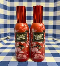 2 x Bath and Body Works - Japanese Cherry Blossom Concentrated Room Spray 1.5oz