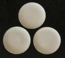 Franciscan China PLATINUM BAND - Set of 3 BREAD & BUTTER PLATES
