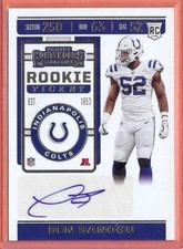2019 PANINI CONTENDERS ROOKIE TICKET BEN BANOGU RC AUTO!!