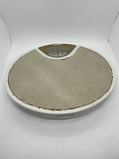 Vintage Mid Century Mod 1960’s Bath Scale Brearly Counselor White Tan