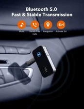 Bluetooth 5.3 Audio Music Wireless Receiver AUX 3.5mm Home Car Handsfree Adapter