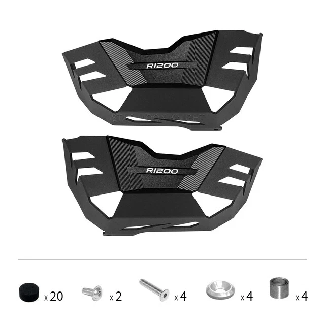 Protectores de culata de motor para BMW R1200GS R1200R R1200ST Foto 4 de 4