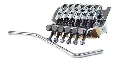 GOTOH GE1996T-C Chrome Floyd Rose Locking Tremolo 36mm Guitar Bridge Block Neu