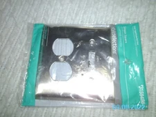 Satin Nickel Single Toggle/Duplex Wall Plate by Style Selections #3159486