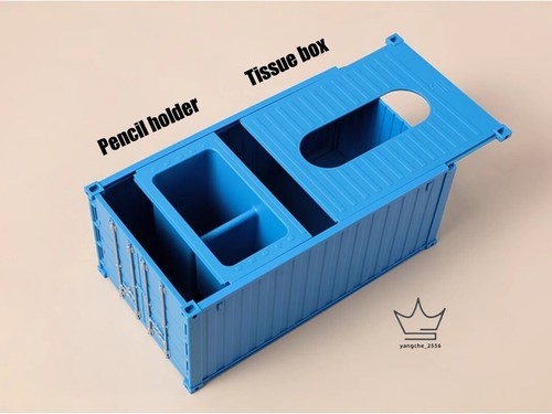 1:28 Industrial Shipping Container Tissue Box ABS Napkin Paper Container Kitchen - Picture 18 of 38
