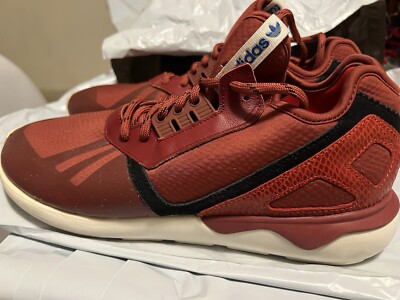 Size 10 - adidas Tubular Runner Red