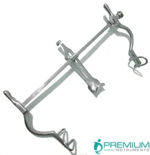 Surgical BALFOUR RETRACTOR 7.5" Fenestrated End Gyno Veterinary Instruments