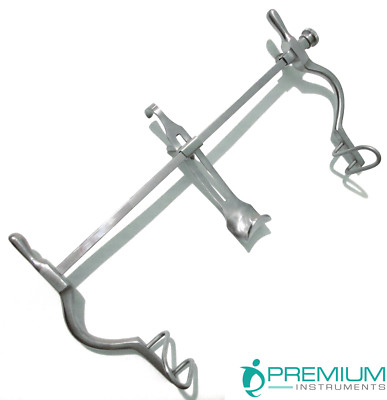 Surgical BALFOUR RETRACTOR 7.5'' Fenestrated End Gyno Veterinary Instruments