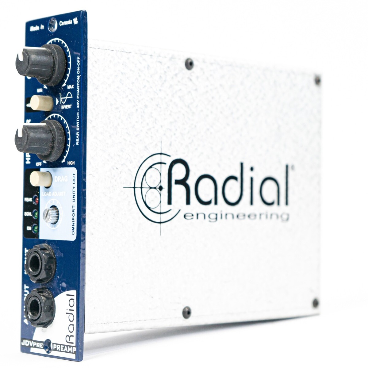 RADIAL ラジアル / JDV preAMP 500 series Radial Engineering JDV-Pre - 500 Series Class A Instrument
