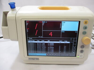 PHILIPS MEDICAL SYSTEMS VS3 SURE SIGNS PATIENT MONITOR w/POWER CORD