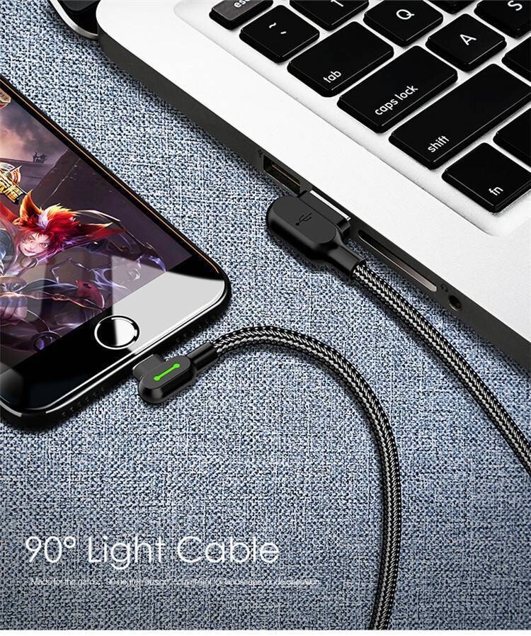 TITAN POWER+ Smart Cable Charger USB Fast Charging For iPhone 6 7 8 11