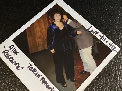 MadTV Alex Borstein As Roseanne Barr Continuity Polaroid Original Photo Mad Tv