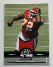 2008 Bowman Glenn Dorsey Fabric of the Future Relic Card FRA23