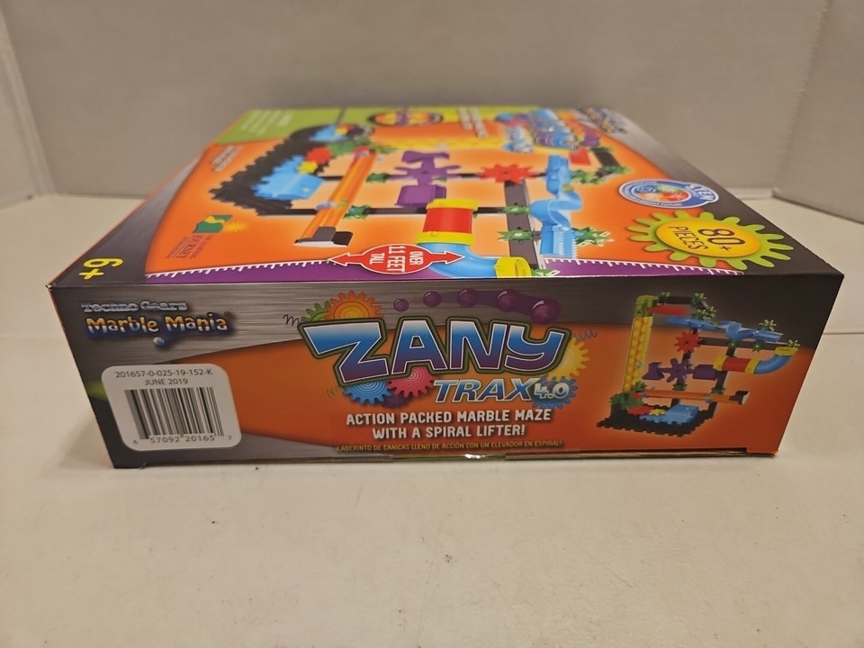 Techno Gears Marble Mania Zany Trax 4.0 New & Sealed eBay