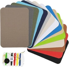 15PCS Iron on Patches for Clothing Repair, Colorful Iron on Fabric Patches for C