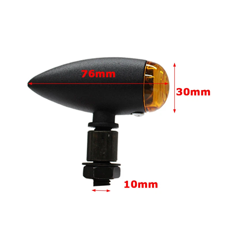 4X luces intermitentes ámbar delanteras traseras para Yamaha Bolt 950 V Star 250 Foto 2 de 4