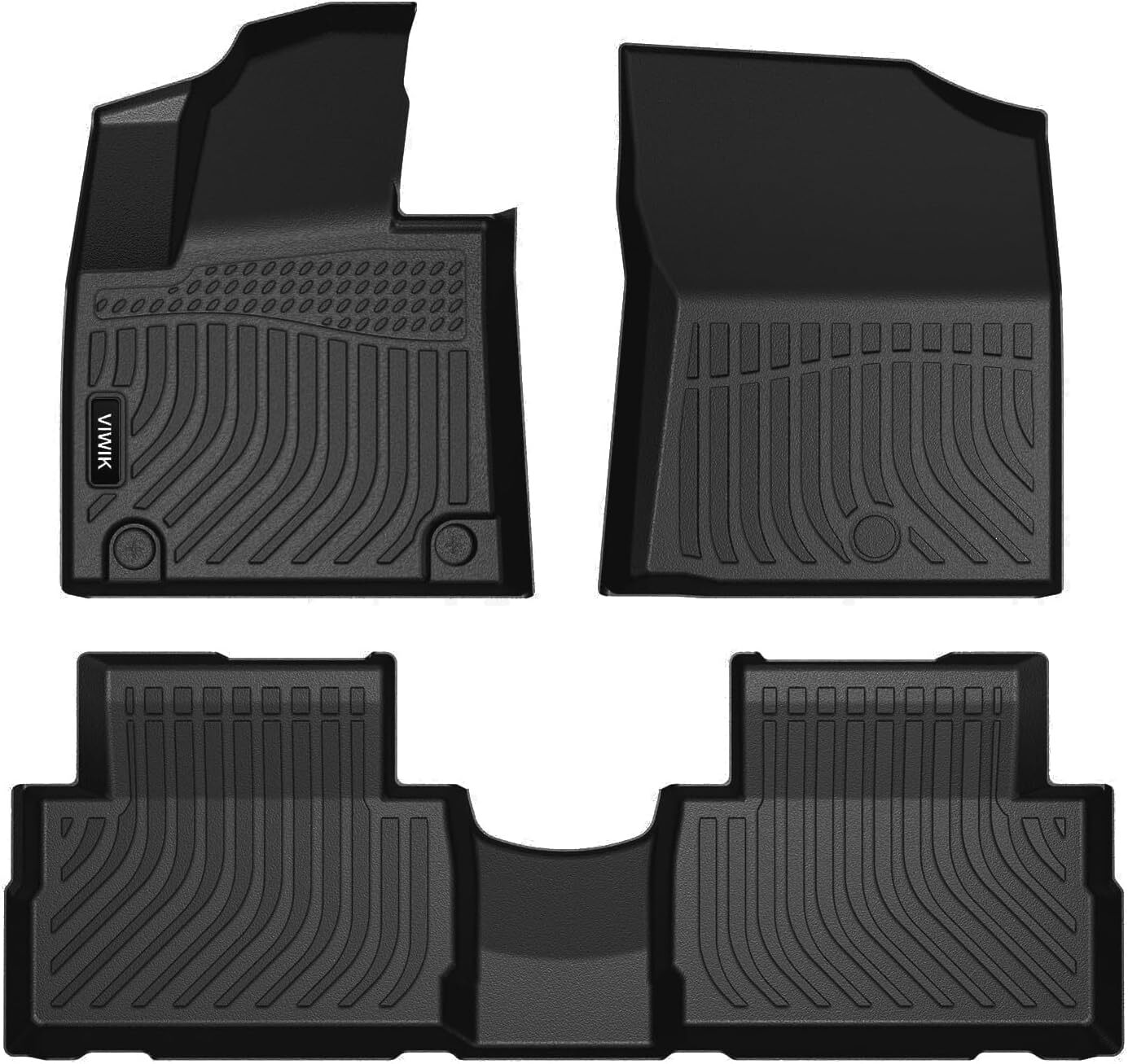 VIKIK Anti-Slip 3D Floor Mats for Hyundai Santa Fe Fuel 2021-2023