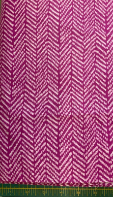CLOUD 9 COLLECTIVE-TERRESTRIAL #201201 HERRINGBONE-FUCHSIA BY SARAH WATSON- BTT