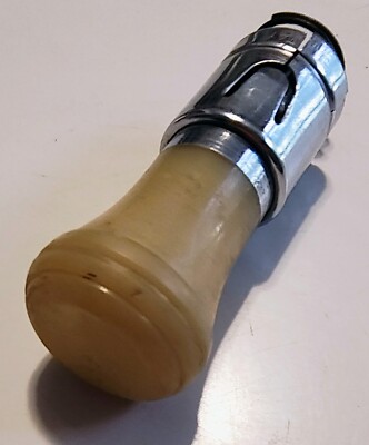 Vintage Unidentified  Bakelite Cigarette Car Lighter Knob U shape cut out